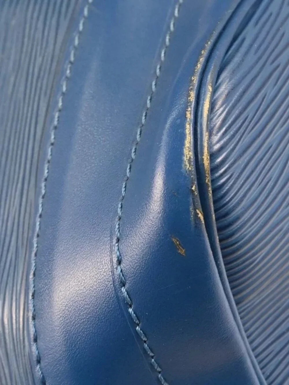 LOUIS VUITTON BLUE EPI NOE SHOULDER BAG
